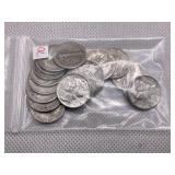 LOT OF 20 SILVER MERCURY DIMES