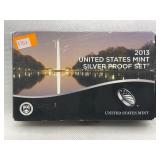 2013 UNITED STATES MINT SILVER PROOF SET