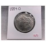 1884 O MORGAN SILVER DOLLAR