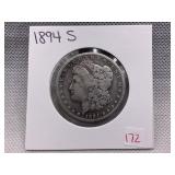 1894 S MORGAN SILVER DOLLAR