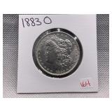 1883 O MORGAN SILVER DOLLAR