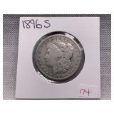 1896 S MORGAN SILVER DOLLAR