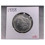 1888 MORGAN SILVER DOLLAR