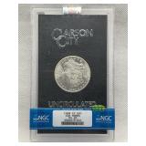 1884-CC MORGAN DOLLAR GSA NGC MS65 CAC