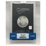 1883-CC MORGAN DOLLAR GSA NGC MS65