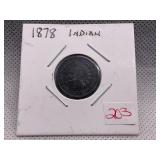 1878 INDIAN HEAD CENT