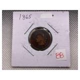 1865 INDIAN HEAD CENT