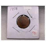 1878 INDIAN HEAD CENT