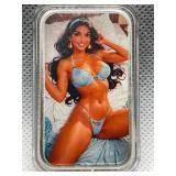 PRINCESS IN THE SHEETS JASMINE ONE OUNCE SILVER