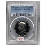 1974-S KENNEDY HALF DOLLAR PCGS PR69DCAM
