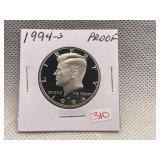1994-S KENNEDY PROOF HALF DOLLAR