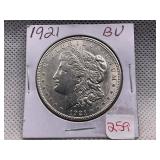 1921 MORGAN DOLLAR BU