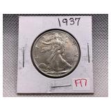 1937 WALKING LIBERTY HALF DOLLAR