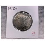 1928 PEACE DOLLAR