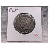 1924 PEACE DOLLAR