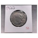 1922 PEACE DOLLAR