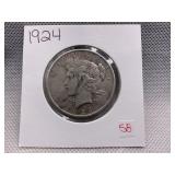 1924 PEACE DOLLAR