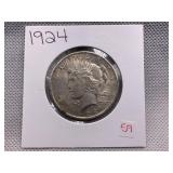 1924 PEACE DOLLAR