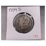 1904 S MORGAN SILVER DOLLAR