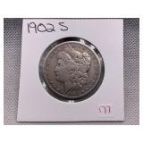 1902 S MORGAN SILVER DOLLAR