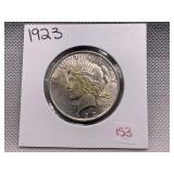 1923 PEACE DOLLAR