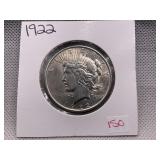 1922 PEACE DOLLAR