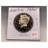 2007-S KENNEDY HALF DOLLAR PROOF