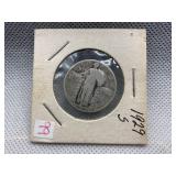 1929-S STANDING LIBERTY QUARTER