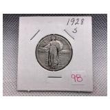 1928-S STANDING LIBERTY QUARTER