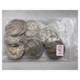 LOT OF 15 JEFFERSON NICKELS FROM THE 1940