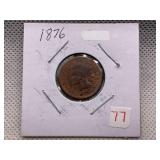 1876 INDIAN HEAD CENT