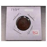 1884 INDIAN HEAD CENT