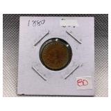 1880 INDIAN HEAD CENT