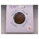 1870 INDIAN HEAD CENT