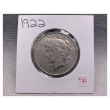 1922 PEACE DOLLAR
