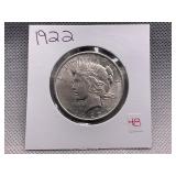 1922 PEACE DOLLAR