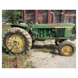 JOHN DEERE 4020 WIDE FRONT DIESEL TRACTOR WITH