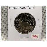 1986 STATUE OF LIBERTY HALF DOLLAR PROOF