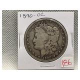 1890-CC MORGAN DOLLAR