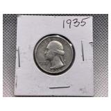1935 WASHINGTON QUARTER