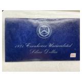 1971-S SILVER EISENHOWER DOLLAR BLUE PACK