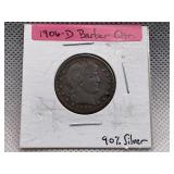 1906-D BARBER QUARTER