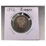1896 BARBER HEAD QUARTER - F15-VF20