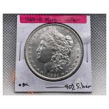 1884-O MORGAN SILVER DOLLAR