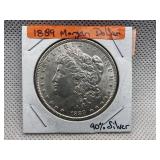 1889 MORGAN SILVER DOLLAR