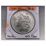 1889 MORGAN SILVER DOLLAR