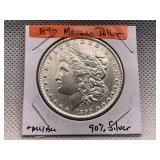 1890 MORGAN SILVER DOLLAR