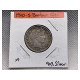 1900-S BARBER QUARTER