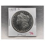 1878-S MORGAN SILVER DOLLAR