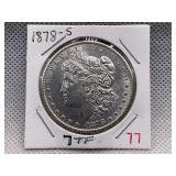 1878-S MORGAN SILVER DOLLAR